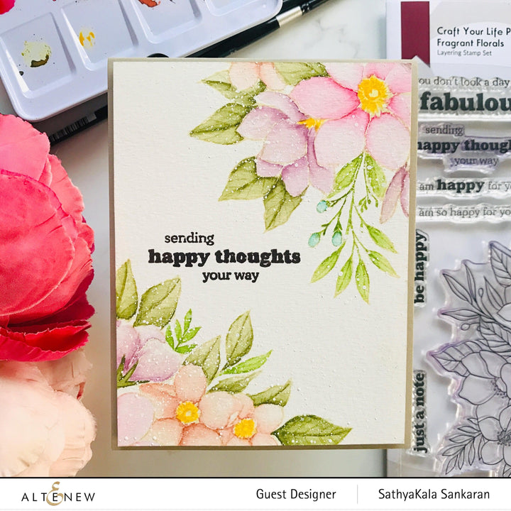 Altenew Craft Your Life Project Kit Craft Your Life Project Kit: Fragrant Florals