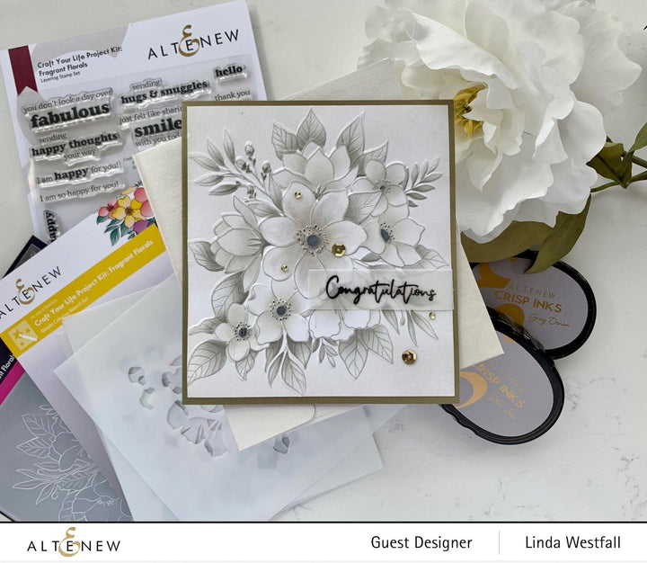 Altenew Craft Your Life Project Kit Craft Your Life Project Kit: Fragrant Florals