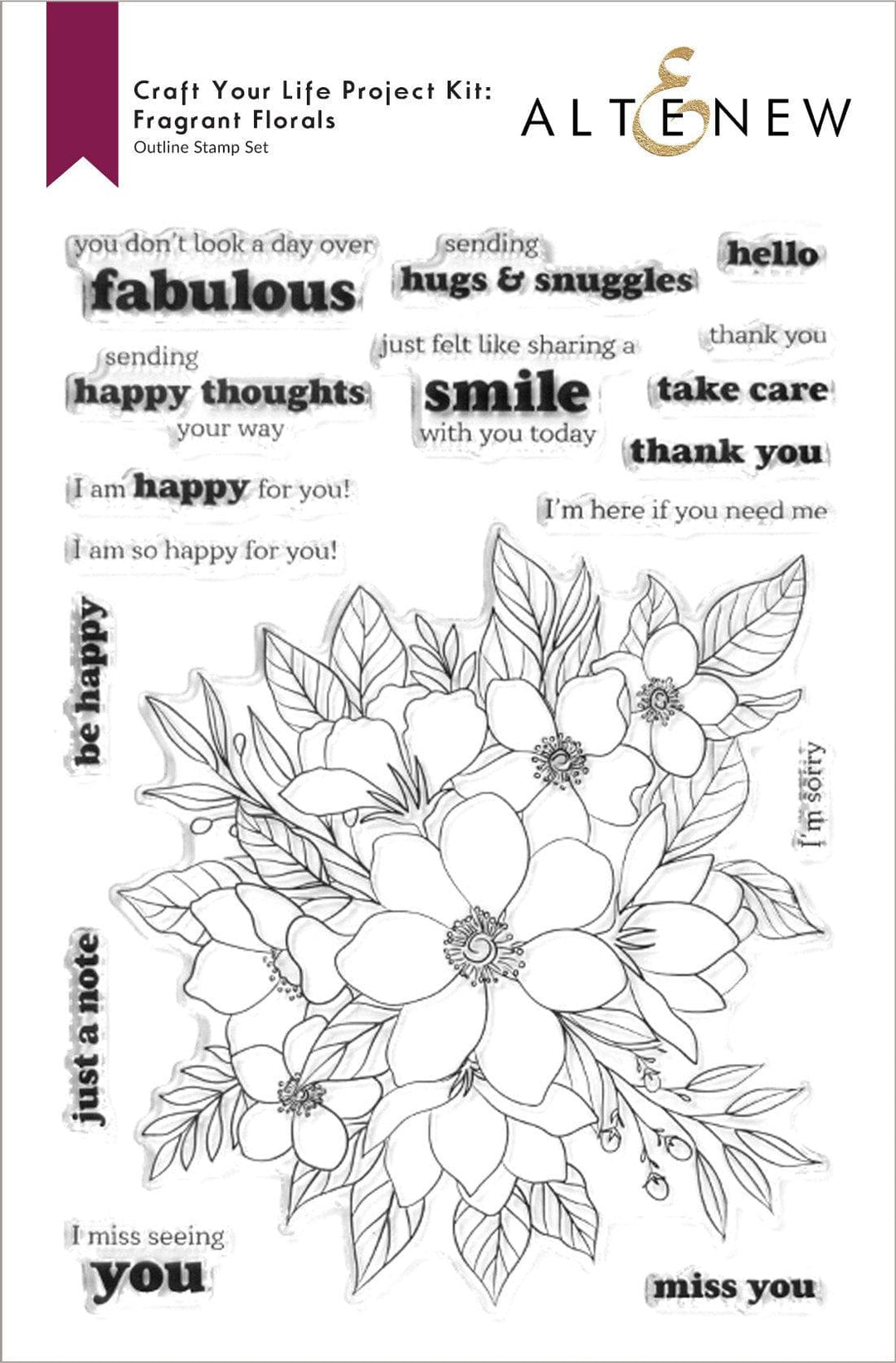 Altenew Craft Your Life Project Kit Craft Your Life Project Kit: Fragrant Florals