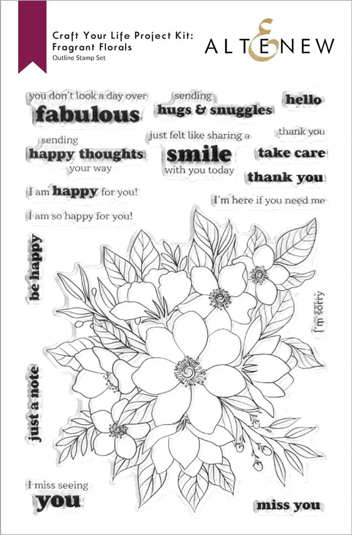 Altenew Craft Your Life Project Kit Craft Your Life Project Kit: Fragrant Florals
