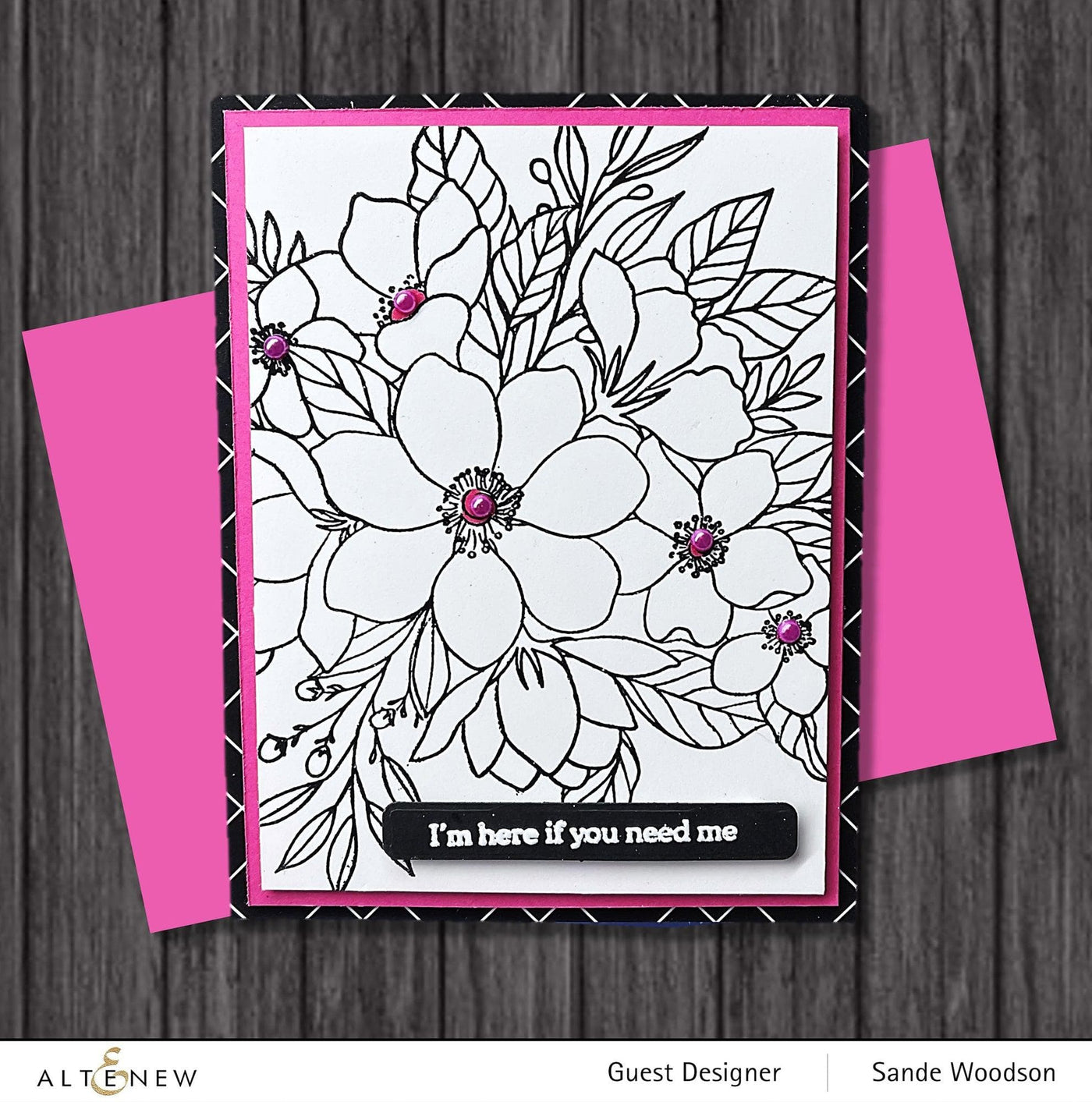 Altenew Craft Your Life Project Kit: Fragrant Florals Stamp Set