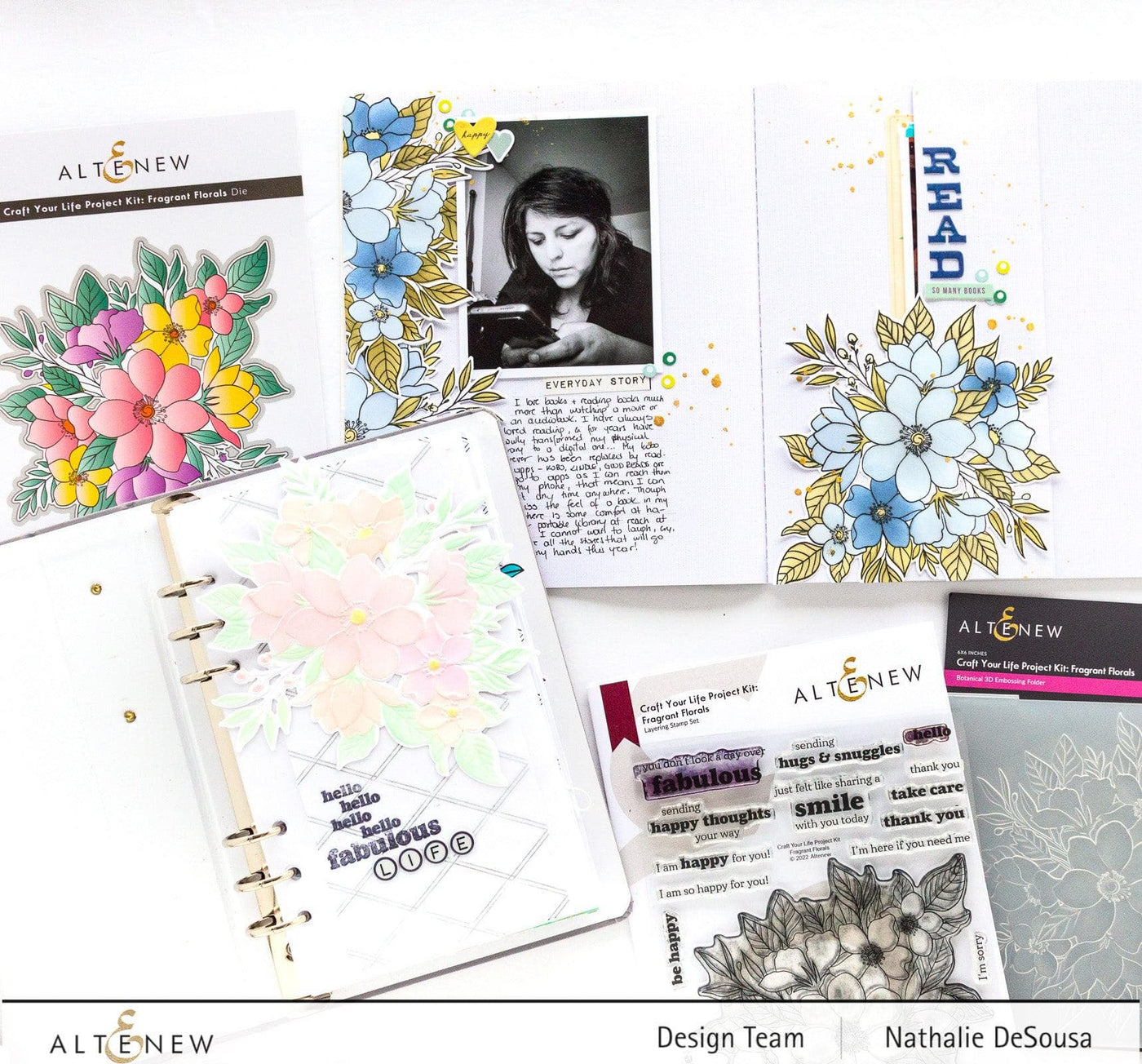 Altenew Craft Your Life Project Kit Craft Your Life Project Kit: Fragrant Florals