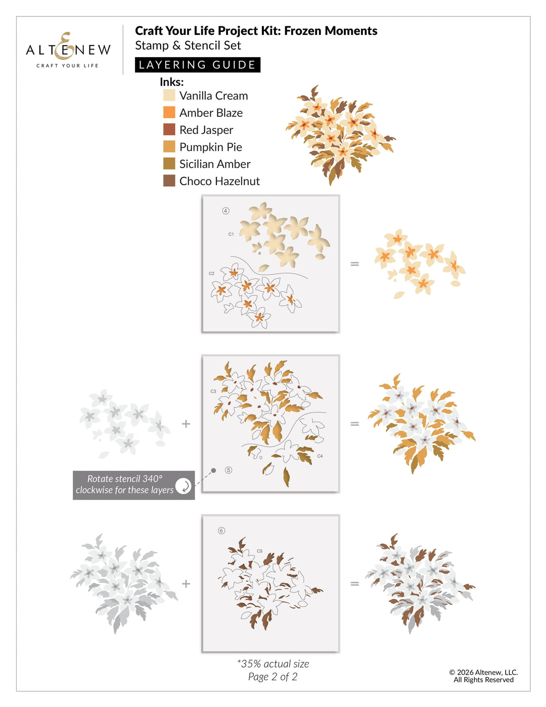 Craft Your Life Project Kit: Frozen Moments