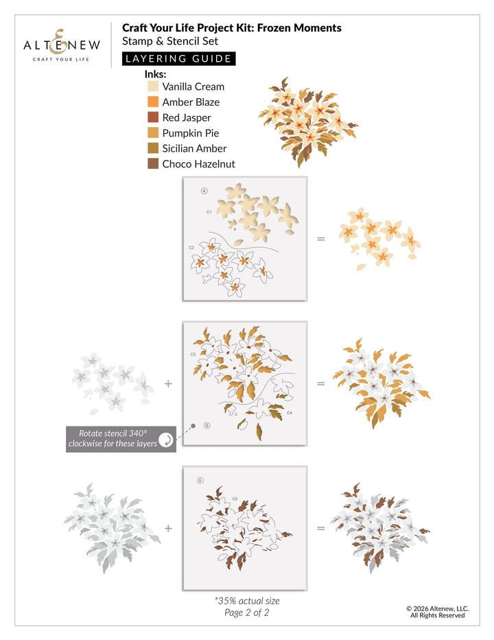 Craft Your Life Project Kit: Frozen Moments