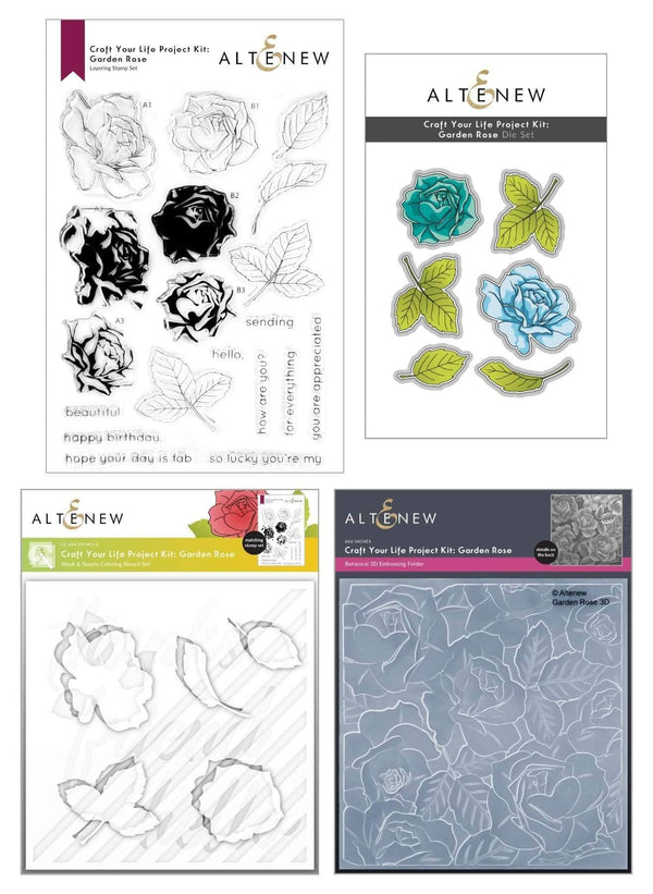 Altenew Craft Your Life Project Kit Craft Your Life Project Kit: Garden Rose
