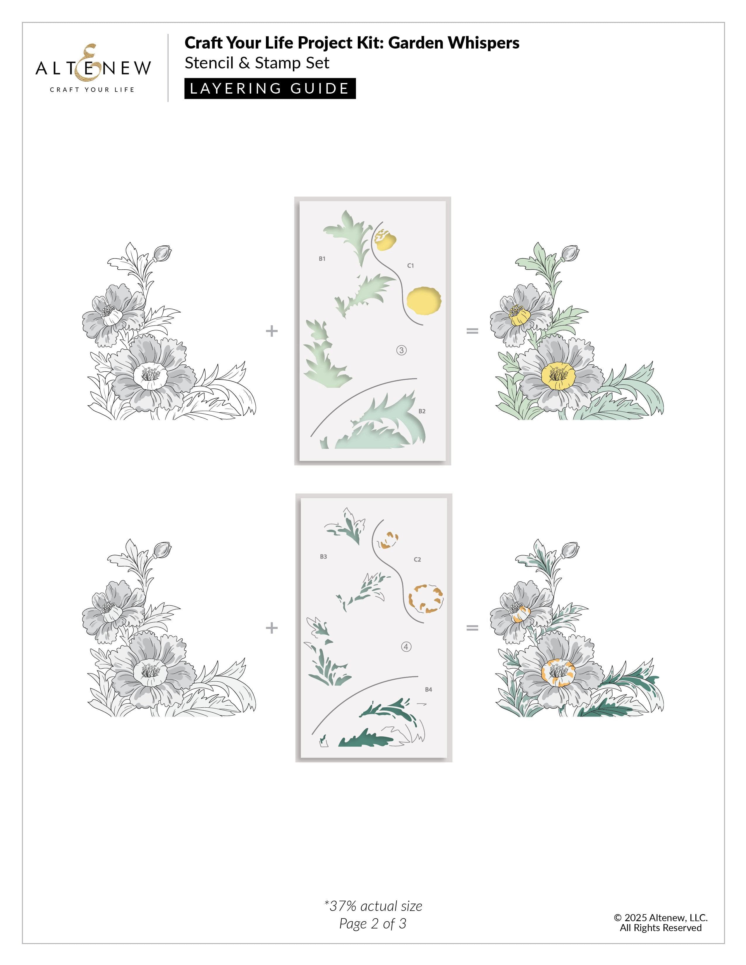 Craft Your Life Project Kit: Garden Whispers | Altenew