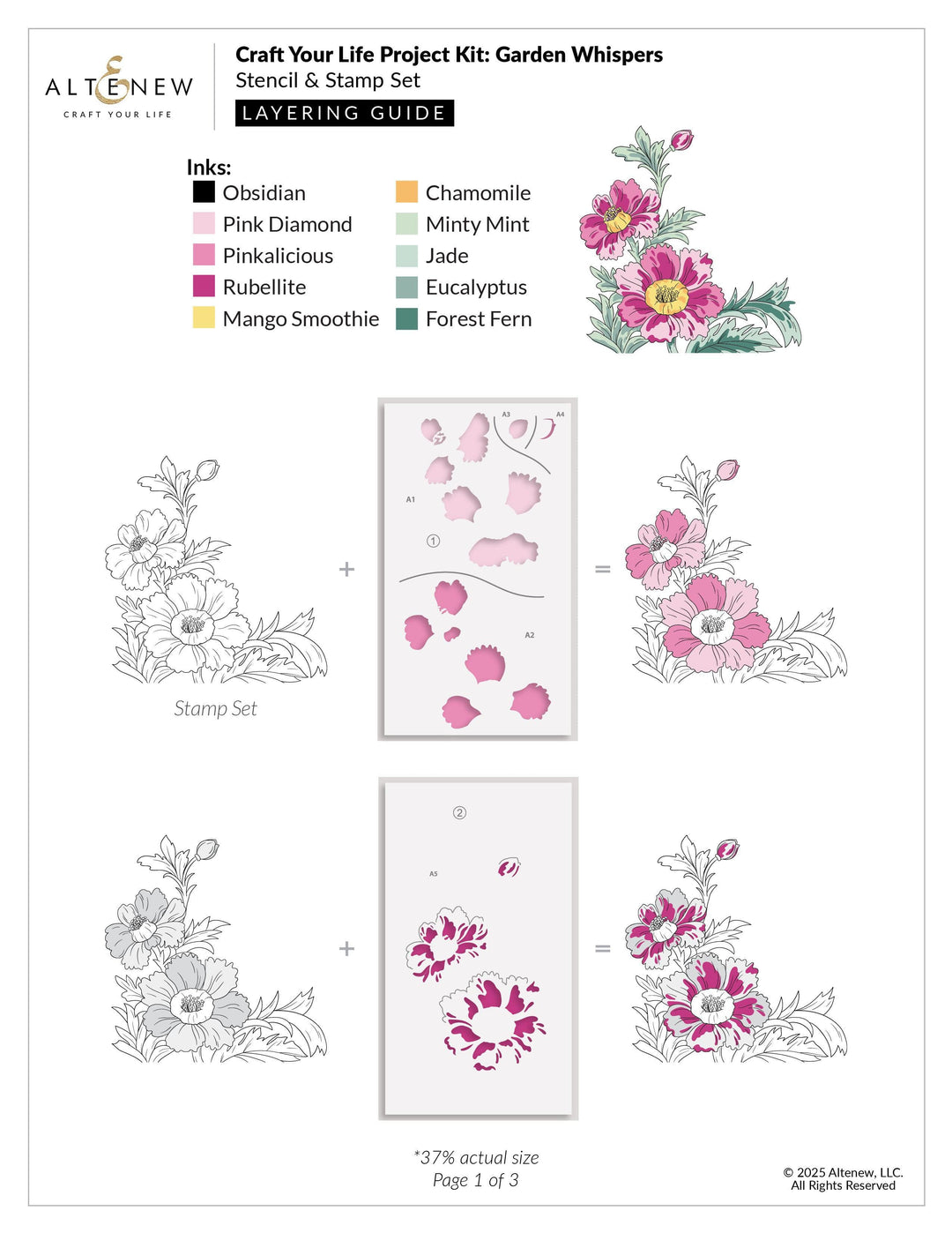 Craft Your Life Project Kit: Garden Whispers