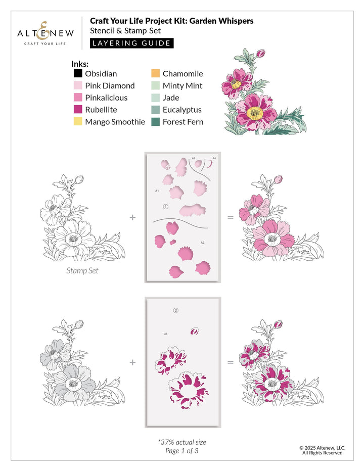 Craft Your Life Project Kit: Garden Whispers