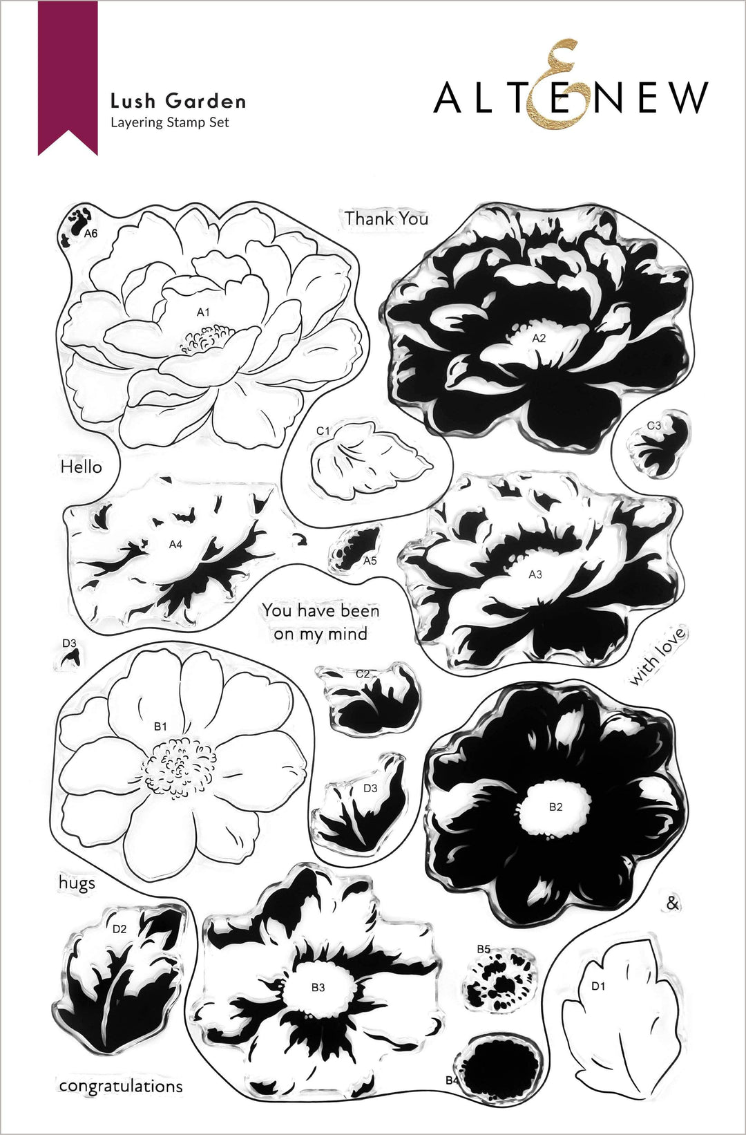 Altenew Craft Your Life Project Kit Craft Your Life Project Kit: Lush Garden