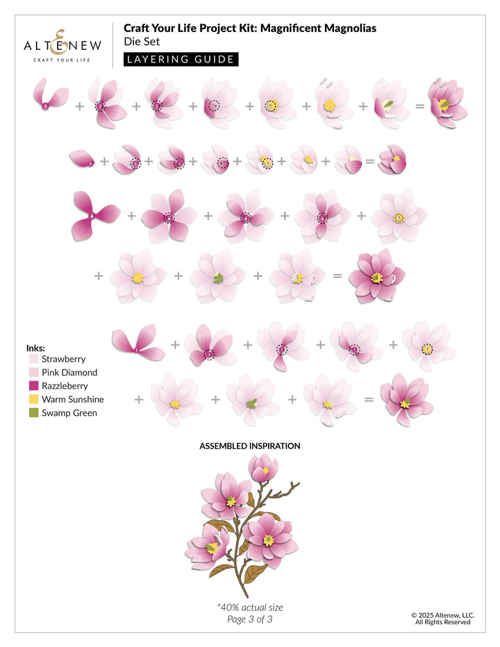 Craft Your Life Project Kit: Magnificent Magnolias