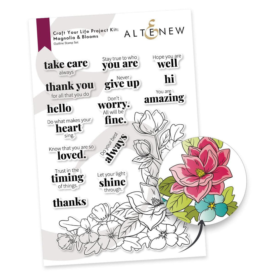 Craft Your Life Project Kit: Magnolia & Blooms