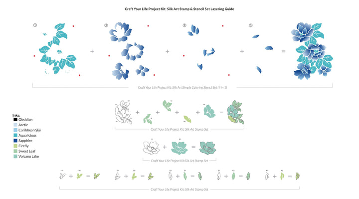 Altenew Craft Your Life Project Kit Craft Your Life Project Kit: Silk Art