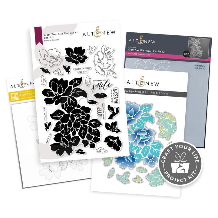 Altenew Craft Your Life Project Kit Craft Your Life Project Kit: Silk Art