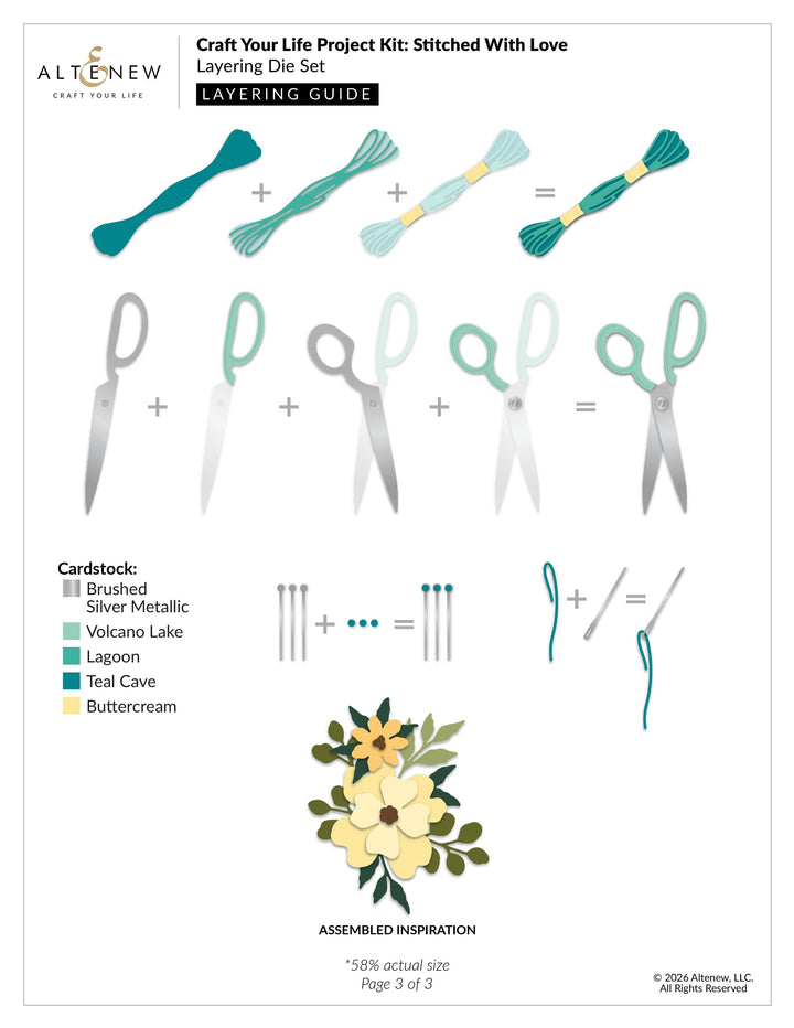 Craft Your Life Project Kit: Stitched With Love