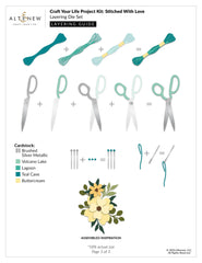 Craft Your Life Project Kit: Stitched With Love