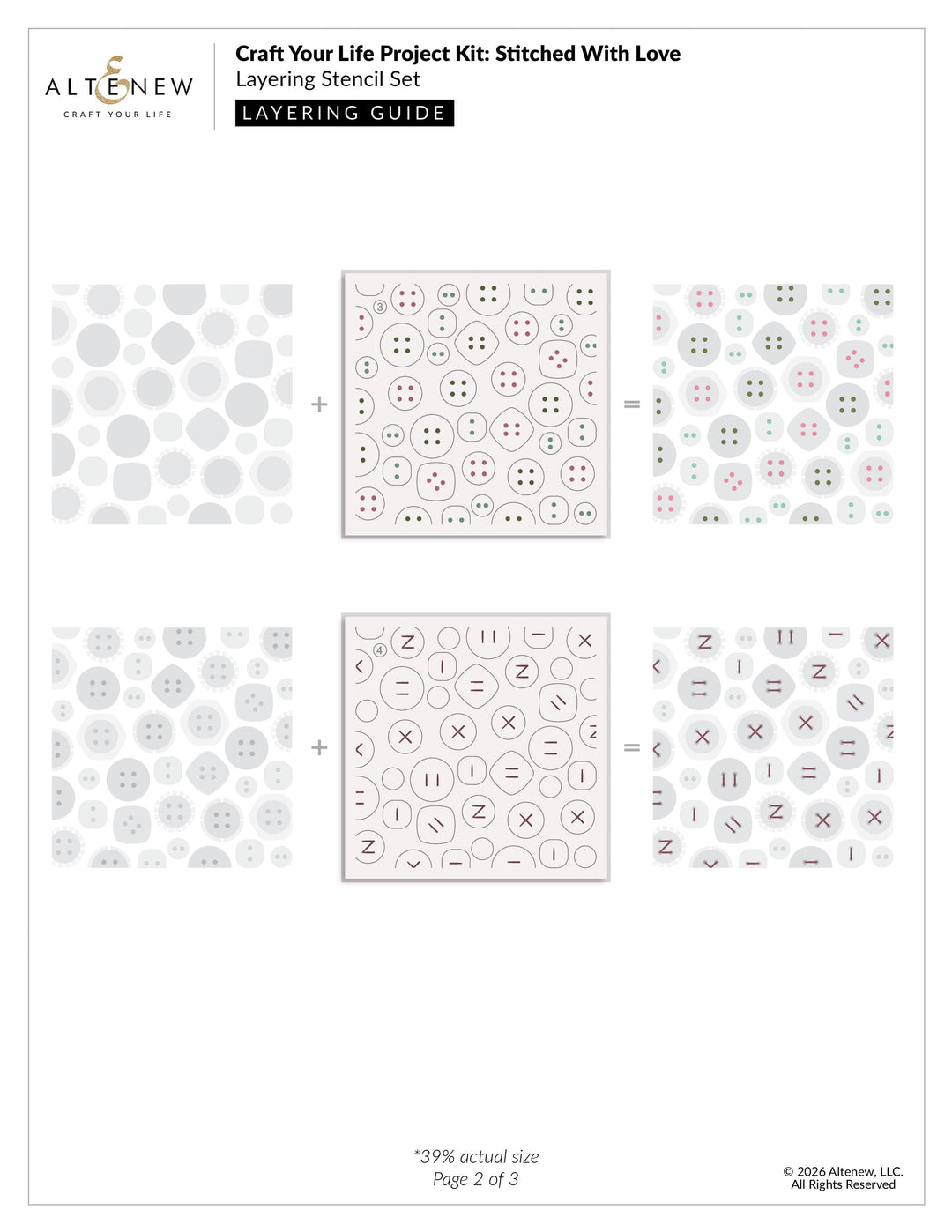 Craft Your Life Project Kit: Stitched With Love