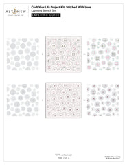 Craft Your Life Project Kit: Stitched With Love