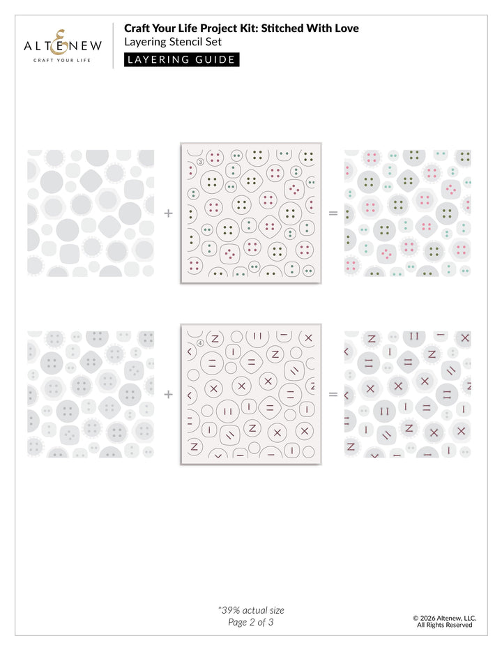 Craft Your Life Project Kit: Stitched With Love & Add-On Die Bundle