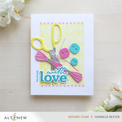 Craft Your Life Project Kit: Stitched With Love & Add-On Die Bundle