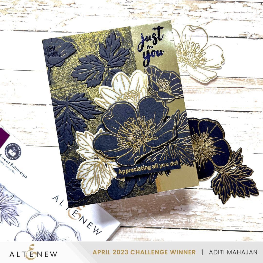 Altenew Craft Your Life Project Kit Craft Your Life Project Kit: Sweet Buttercups