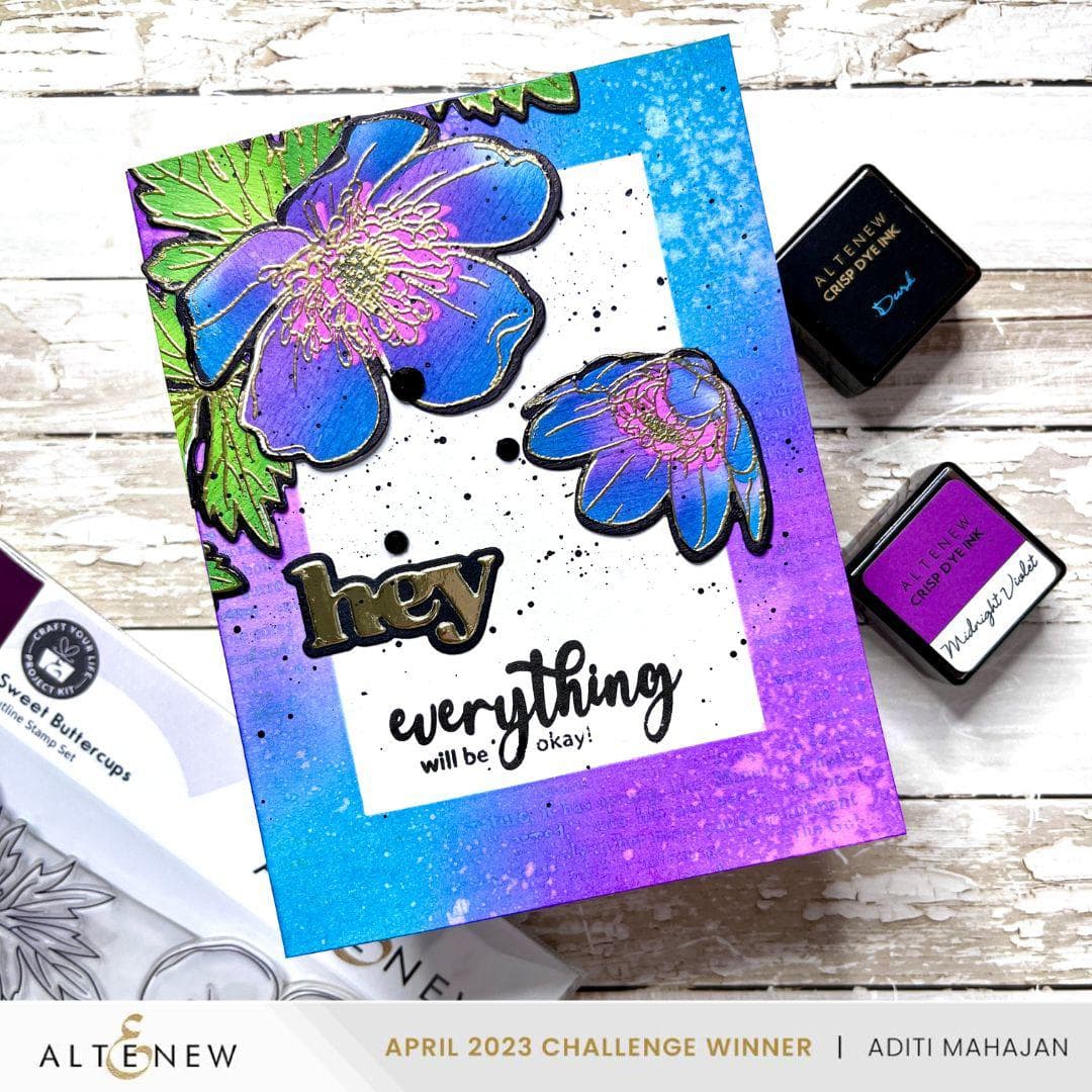 Altenew Craft Your Life Project Kit Craft Your Life Project Kit: Sweet Buttercups