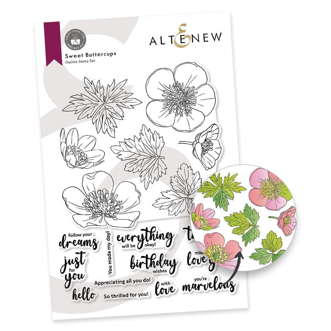 Craft Your Life Project Kit: Sweet Buttercups