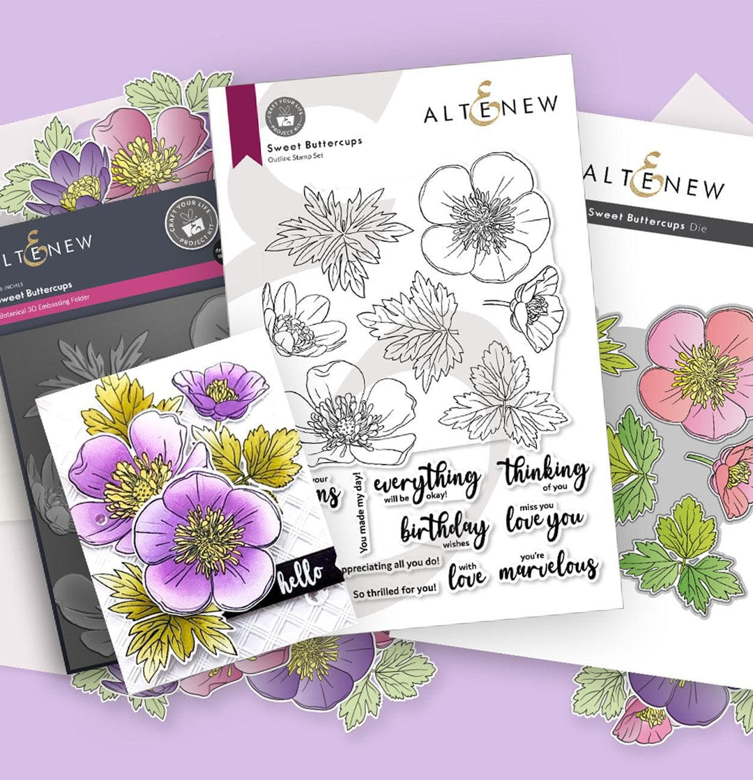 Craft Your Life Project Kit: Sweet Buttercups