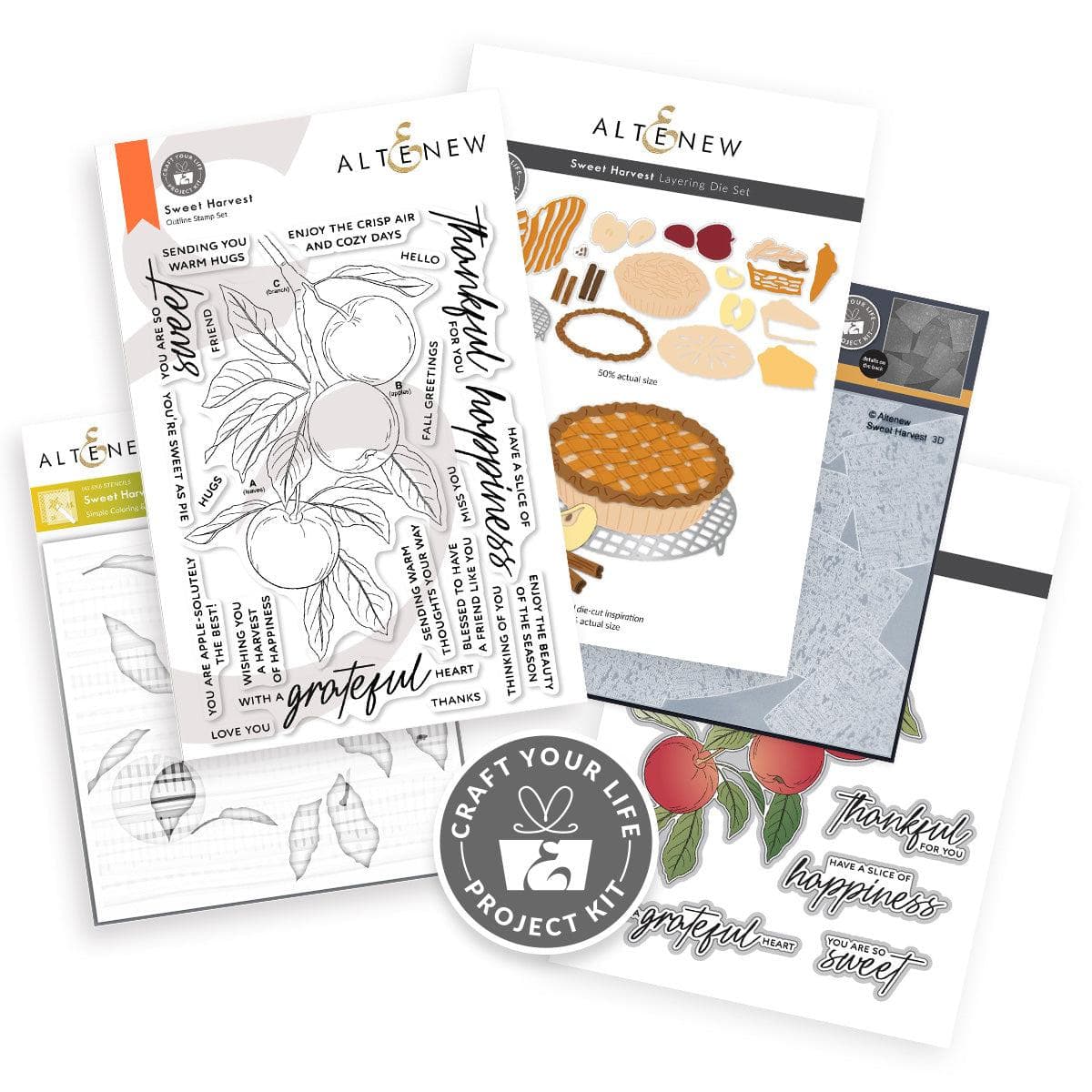 Craft Your Life Project Kit: Sweet Harvest & Add-on Die Bundle