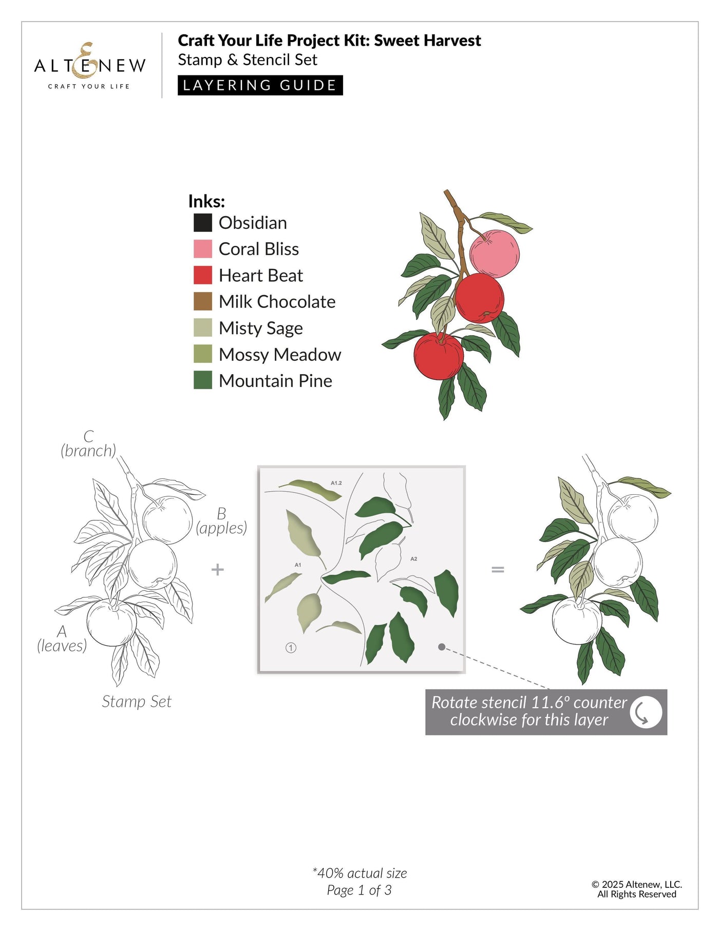 Craft Your Life Project Kit: Sweet Harvest & Add-on Die Bundle