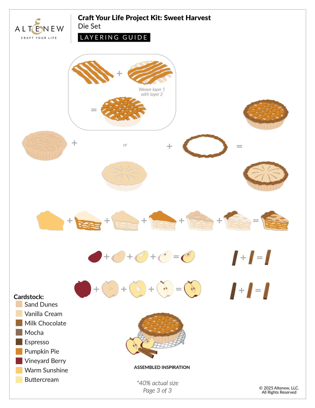 Craft Your Life Project Kit: Sweet Harvest & Add-on Die Bundle