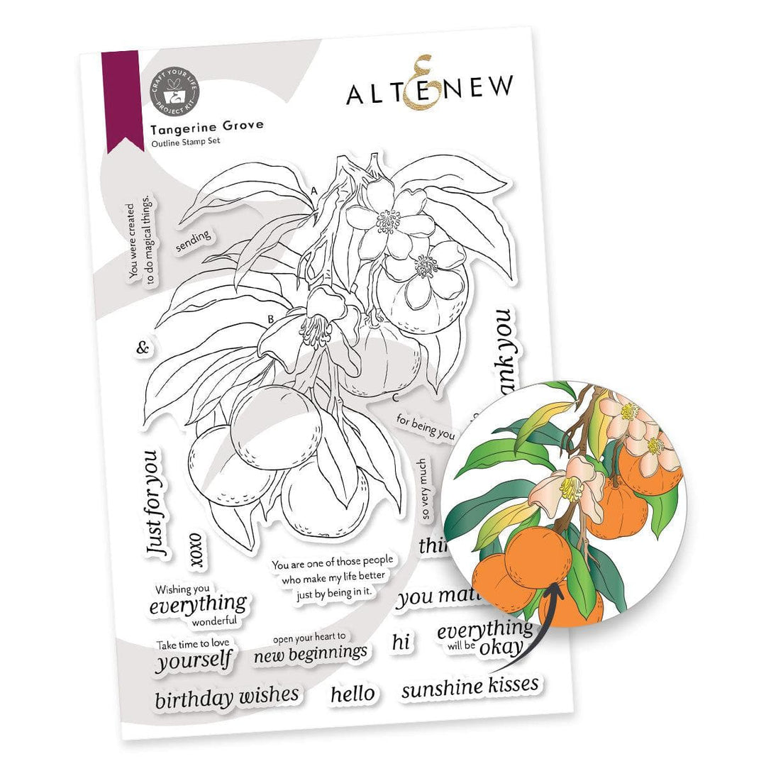 Craft Your Life Project Kit: Tangerine Grove