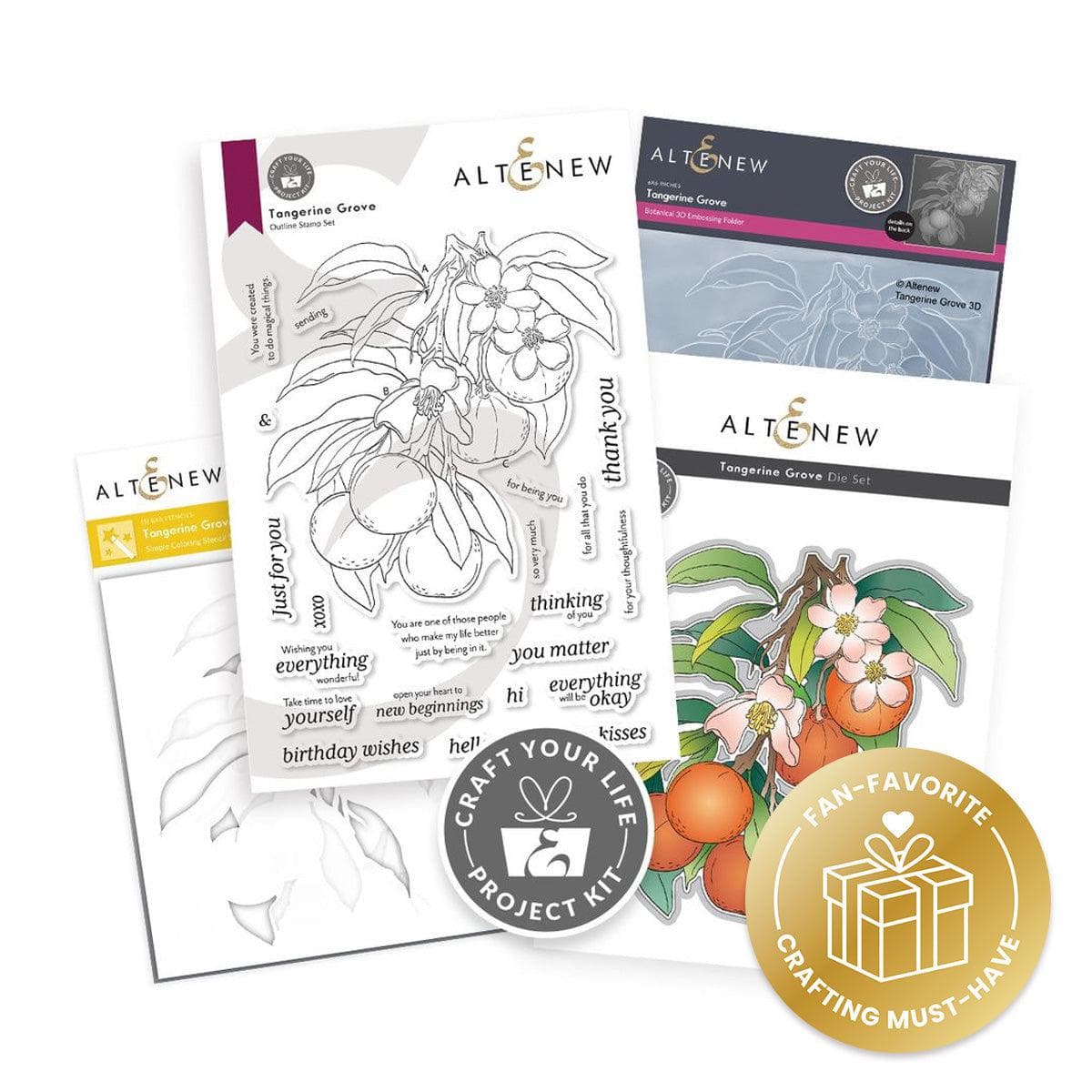 Craft Your Life Project Kit: Tangerine Grove