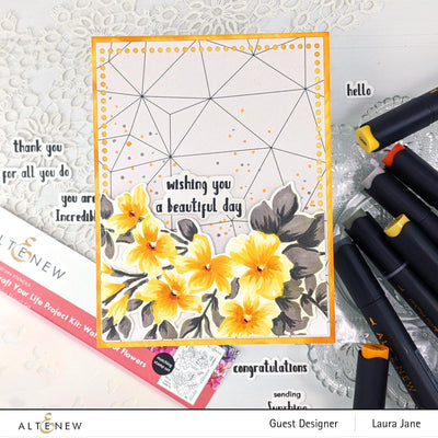 Altenew Craft Your Life Project Kit Craft Your Life Project Kit: Watercolor Flowers
