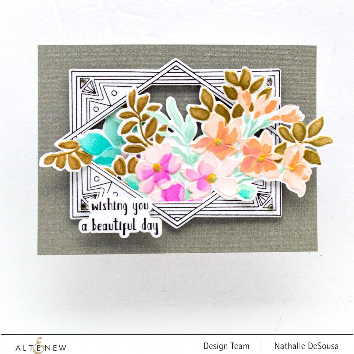 No-Line Watercoloring with Altenew Flower Stamps – K Werner Design
