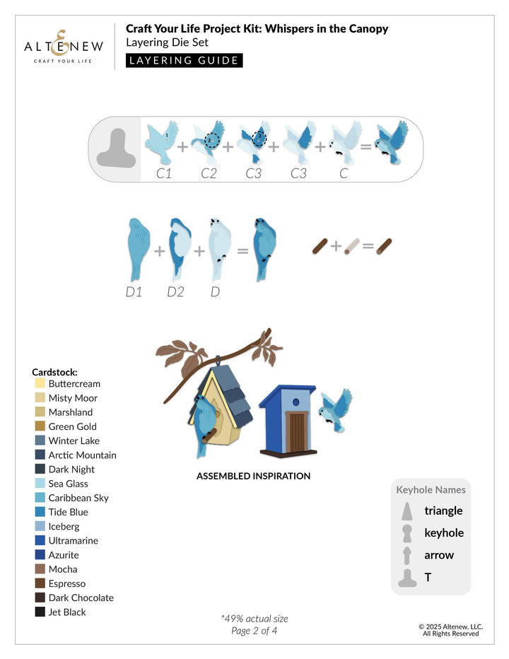 Craft Your Life Project Kit: Whispers in the Canopy