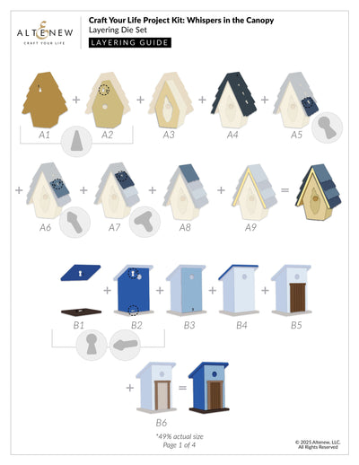 Craft Your Life Project Kit: Whispers in the Canopy