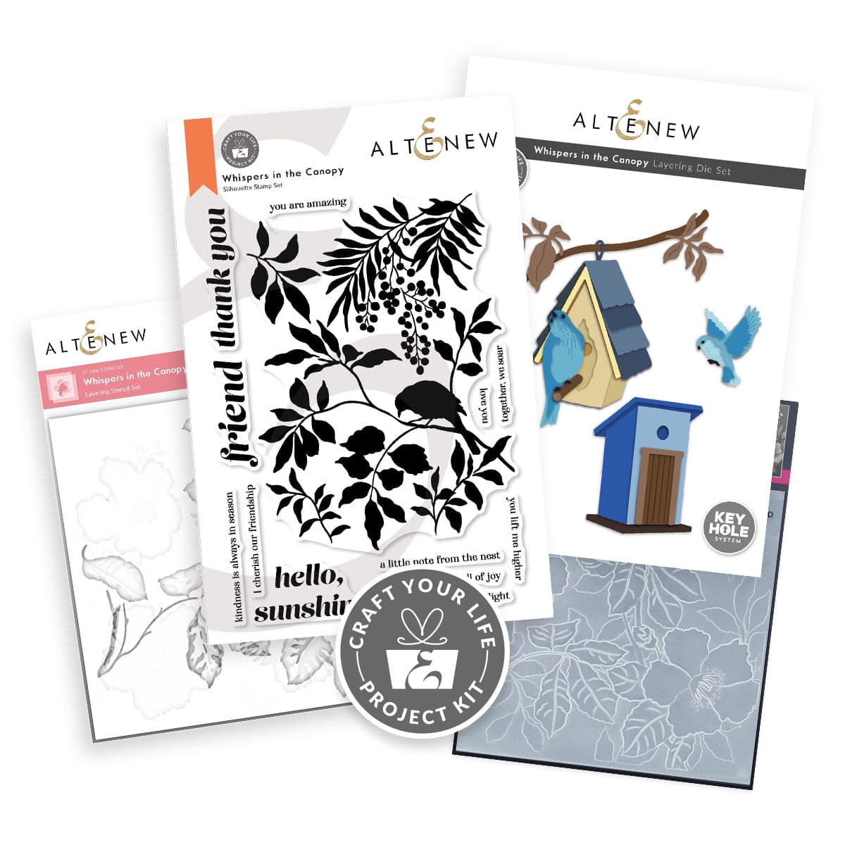Craft Your Life Project Kit: Whispers in the Canopy | Altenew