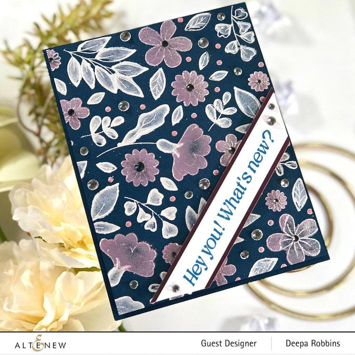 Altenew Craft Your Life Project Kit Craft Your Life Project Kit: Zero-Waste Flowery Pattern