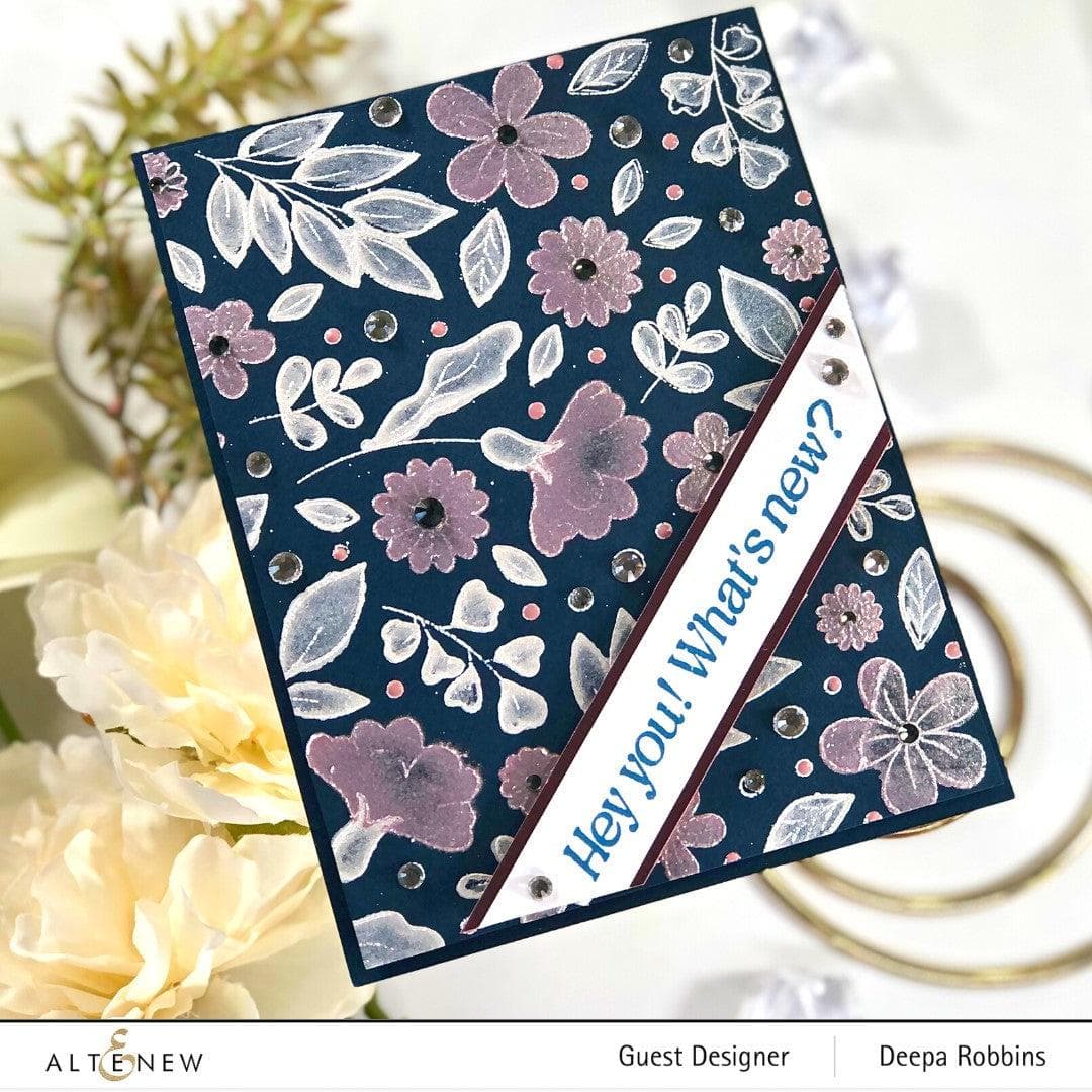 Altenew Craft Your Life Project Kit ZeroWaste Flowery Pattern