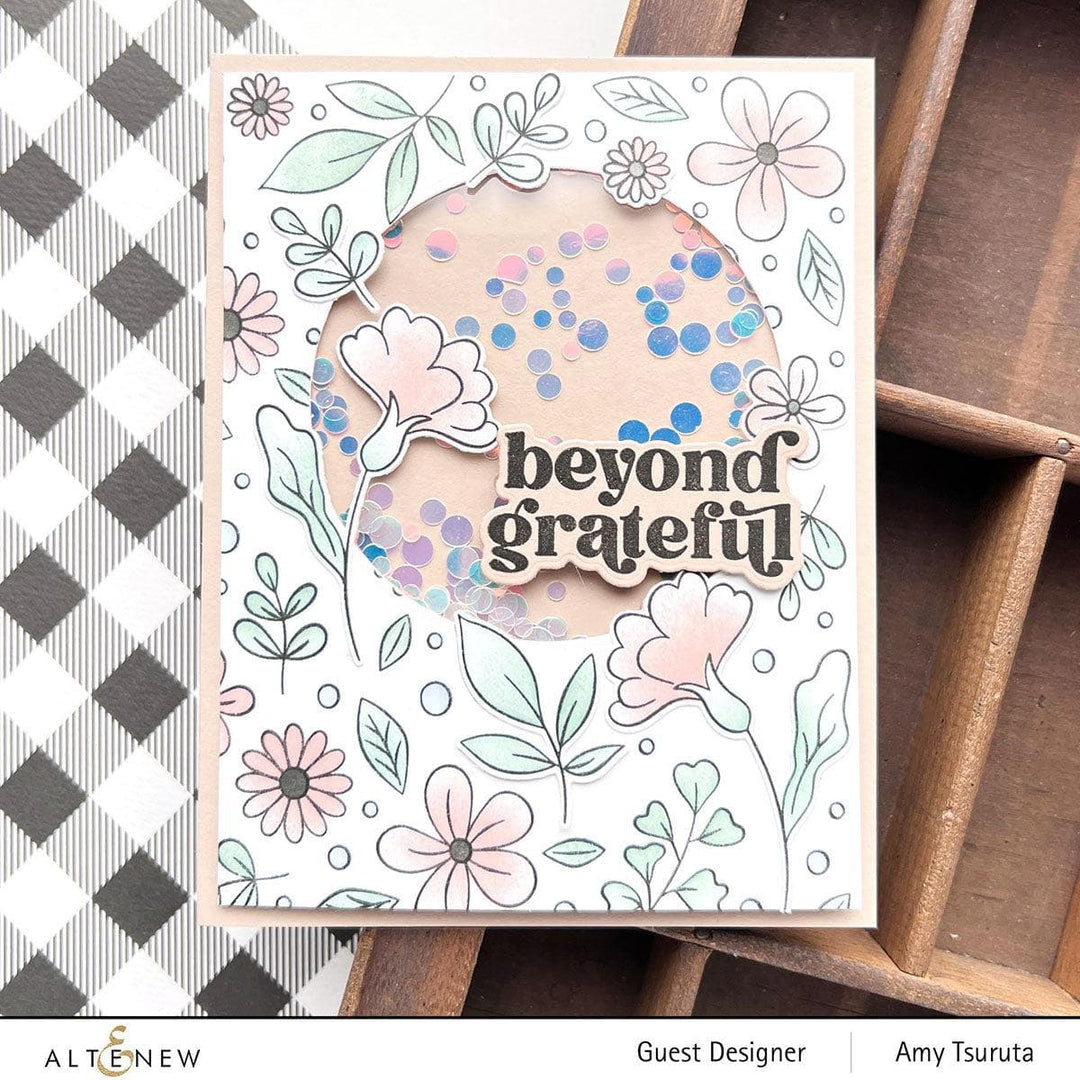 Altenew Craft Your Life Project Kit Craft Your Life Project Kit: Zero-Waste Flowery Pattern