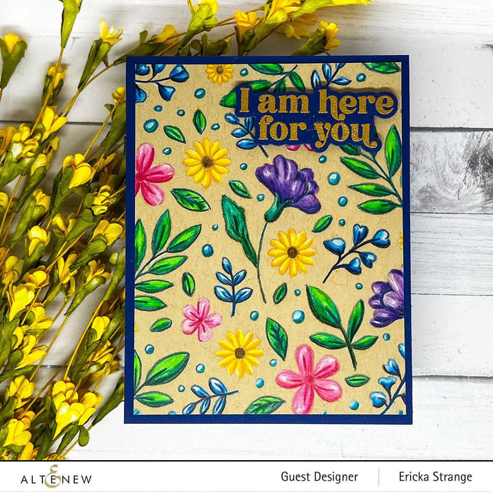 Altenew Craft Your Life Project Kit Craft Your Life Project Kit: Zero-Waste Flowery Pattern