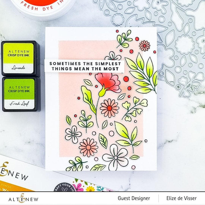 Altenew Craft Your Life Project Kit Craft Your Life Project Kit: Zero-Waste Flowery Pattern