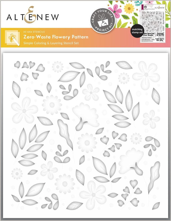 Craft Your Life Project Kit: Zero-Waste Flowery Pattern