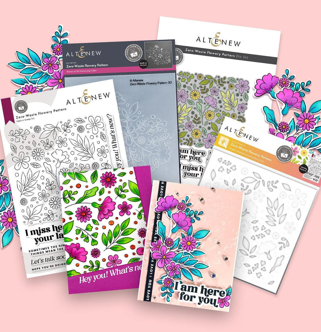 Craft Your Life Project Kit: Zero-Waste Flowery Pattern