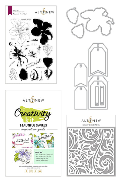 Altenew Creativity Kit Bundle Beautiful Swirls Creativity Cardmaking Kit