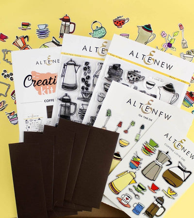 Altenew Creativity Kit Bundle Coffee Time Creativity Cardmaking Kit