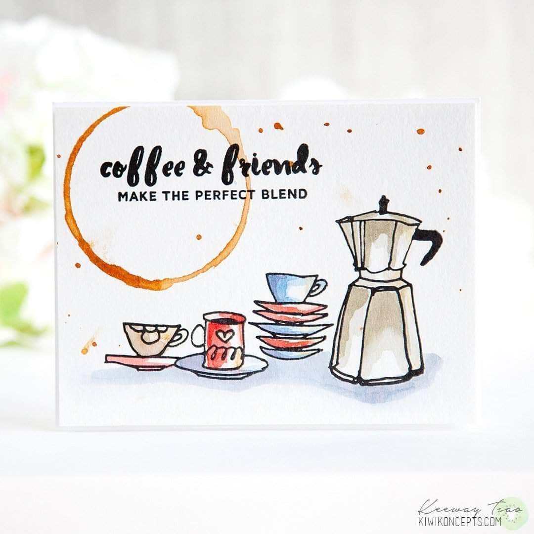 Coffee Time Creativity Cardmaking Kit