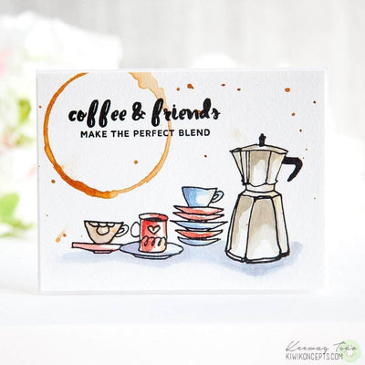 Coffee Time Creativity Cardmaking Kit