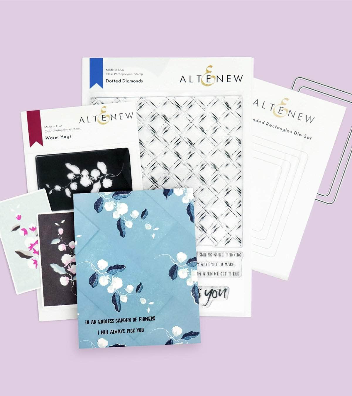 Altenew Creativity Kit Bundle Diamond Hugs Creativity Cardmaking Kit
