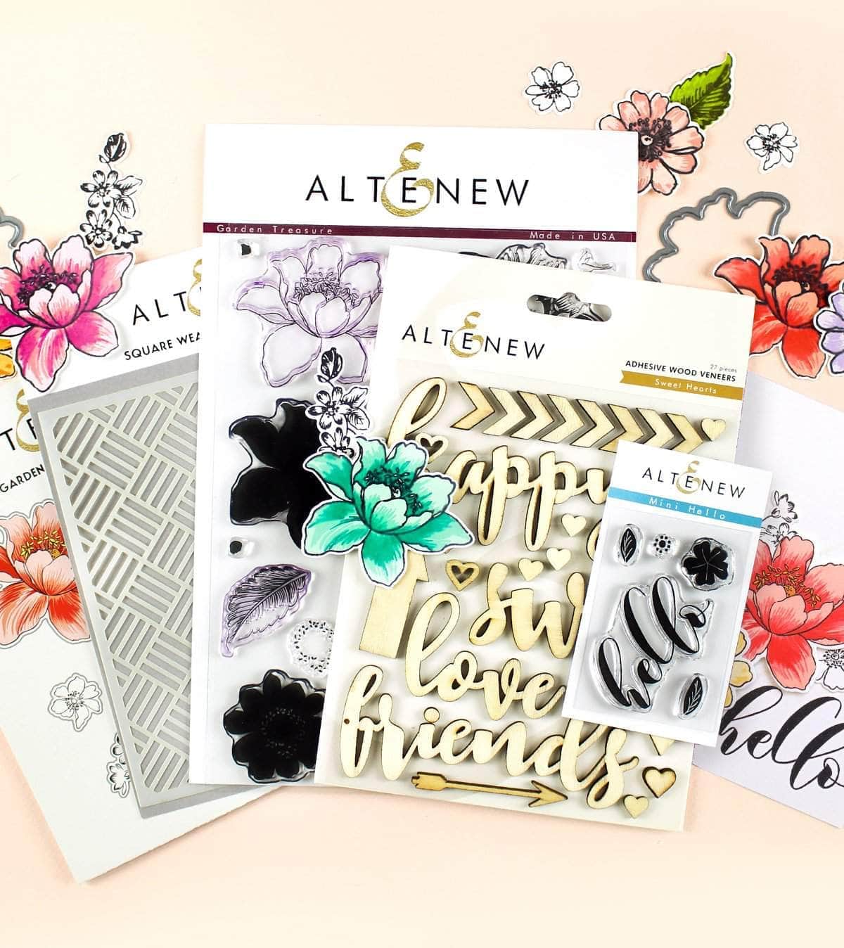 Altenew Creativity Kit Bundle Floral Treasures Creativity Cardmaking Kit